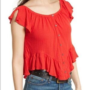 Free People Off The Shoulder Top